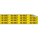 9103C - Foglio n.16 etichette adesive 48 VOLT