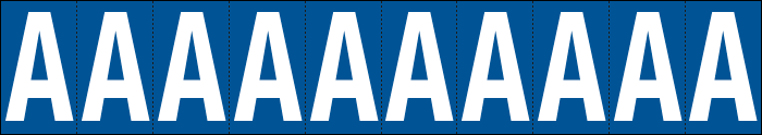 924A - Foglio n.10 etichette adesive B/B lettera A