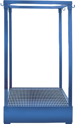 AMS130 - contenitore porta Big Bag con vasca (sacco Big Bag escluso)
