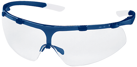 APU8265 - occhiali SUPERFIT montatura blu lente incolore
