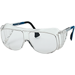APU9162 - Occhiale Visitor lente incolore antigraffio antiappan