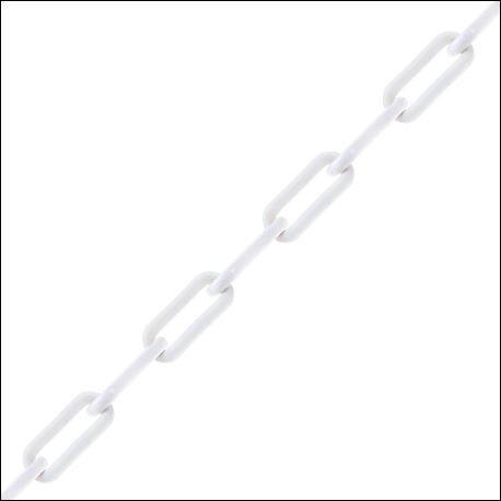 CP106 - Catena plastica colore bianco rosso