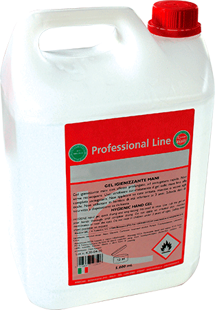 CRAP355 - gel sanificante per le mani  in tanica da 5 lt