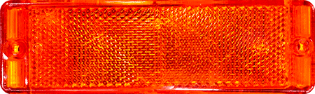 CT22R - Catadiottro retroriflettente 160x49 mm colore rosso