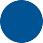 DMD09B - confezione 20 dischi adesivi SAFE IN in PVC diametro 90 mm colore BLU