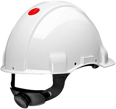 ELE17W - Elmetto 3M G3001 dielettrico 1000 V bianco