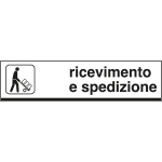FA6825 - Cartello scatolato RICEVIMENTO SPEDIZIONE