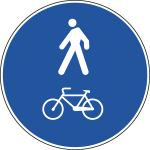 FAR260092B - Disco rifrangente NF 92b PISTA PEDONALE E CICLABILE