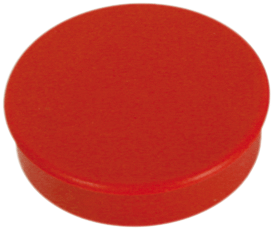 SMAT35R - confezione da 8 magneti diametro mm 35 colore ROSSO