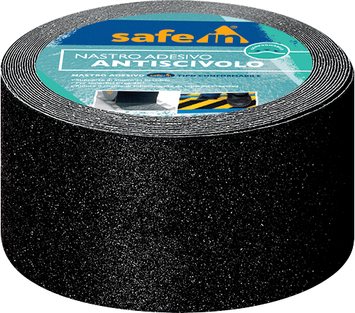 SWDC100N - rotolo antiscivolo CONFORMABLE NERO x superf.irregolari mt.18,3x100 h.