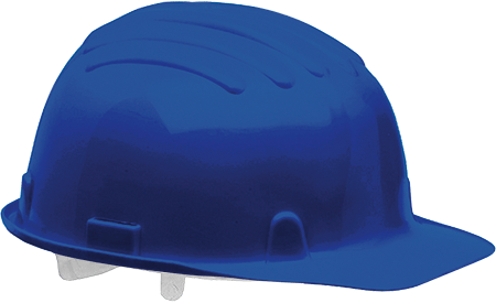 [ELE25B] ELE25B - Elmetto polietilene BERICO colore  blu