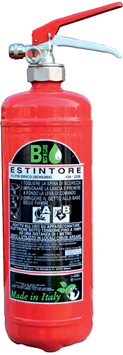 [EOIB02] EOIB02 - Estintore idrico carica lt. 2 classe di fuoco 13A-70B