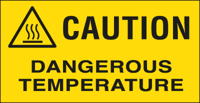 [EYE91550C] EYE91550C - Sheet n. 16 label CAUTION DANGEROUS TEMPERATURE EN ISO 7010