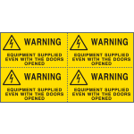 [EYE91580B] EYE91580B - Sheet n. 4 label WARNING EQUIPMENT EN ISO 7010