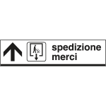 [FAR6802A] FAR6802A - Cartello SPEDIZIONE MERCI avanti