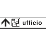 [FLR6808A] FLR6808A - Tabella indicazione UFFICIO avanti