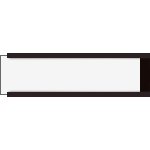 [SCS4015W] SCS4015W - Etichette magnetiche 150x40 con cartoncino scrivibile
