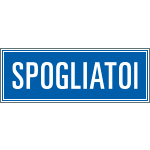 [2511] 2511 - Cartello aziendale Spogliatoi