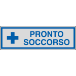 [96664] 96664 - Etichette argento PRONTO SOCCORSO