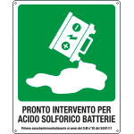 [20123X] 20123X - cart."pronto interv. per acido solforico