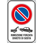 [5635X] 5635X - Cartello rimozione forzata divieto sosta
