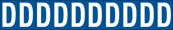 [924D] 924D - Foglio n.10 etichette adesive B/B lettera D