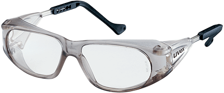 [APU9105] APU9105 - Occhiali Meteor montatura grigia lente incolore