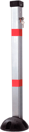 [ASR700] ASR700 - Colonnina antisosta ribaltabile con serratura