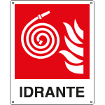 [E20117WS] E20117WS - Etichetta adesiva idrante F019