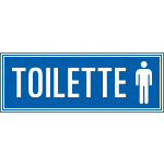 2507 - Cartello TOILETTE UOMINI