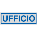 96673 - Etichette argento UFFICIO