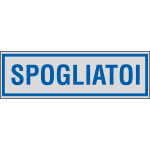 96697 - Etichette argento SPOGLIATOI