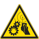 1117X - Cartello pericolo macchina comandata a distanza