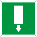 15152W - Cartello informazione uscita di emergenza