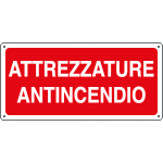 16101Y - Cartello attrezzature antincendio