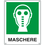 20115X - Cartello maschere
