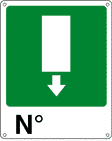 20129Y - Cartello uscita d'emergenza N