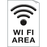 2215S - etichetta per vetri WI FI area