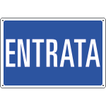 3151S - Etichetta adesiva ENTRATA