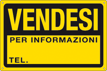 3344P - Cartello polipropilene Vendesi