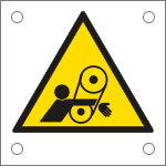 49651MS - foglio n.5 etichette adesive 60x60 nastro tagliente