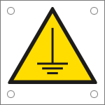 49696M - Cartello attenzione terre inserite