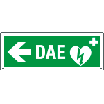 720901X - Cartell. all. "DAE freccia Sinistra""