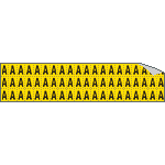 901A - Foglio n.60 etichette adesive G/N lettera A