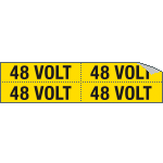 9103B - Foglio n. 4 etichette adesive 48 VOLT
