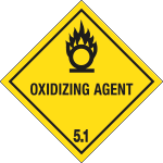 9447C - Etichetta adesiva OXIDIZING AGENT (5.1)