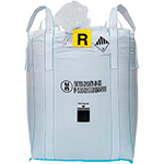 AMS416 - Big bag sacco in rafia per movimentazione amianto (pallet escluso)