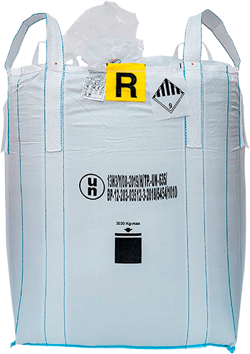 AMS416 - Big bag sacco in rafia per movimentazione amianto (pallet escluso)