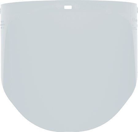 APB2307 - visiera in acetato incolore per semicalotta APB2297