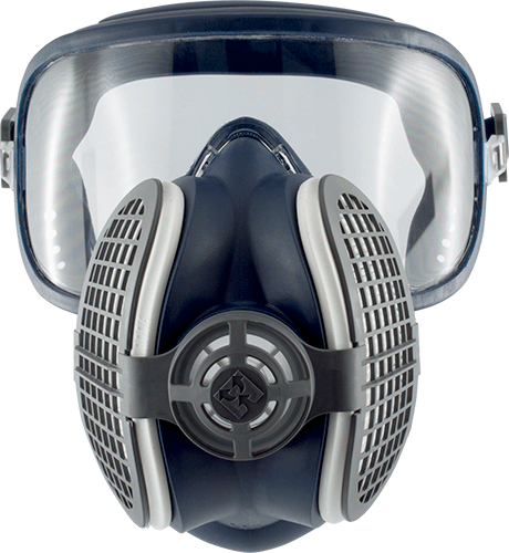 APS406 - semimaschera GVS con visiera e filtri P3 RD sostituibili tg. M/L